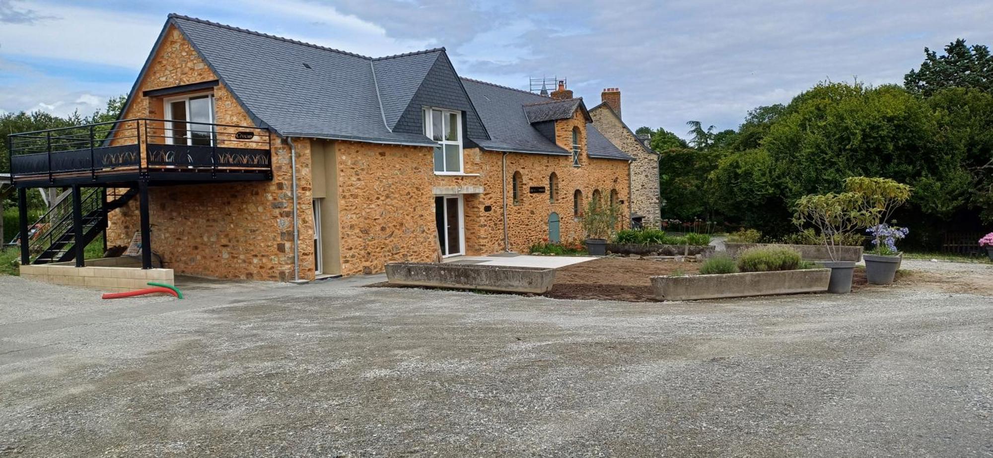 Logis De La Provosterie - Cyclamen Villa Ahuillé Екстериор снимка
